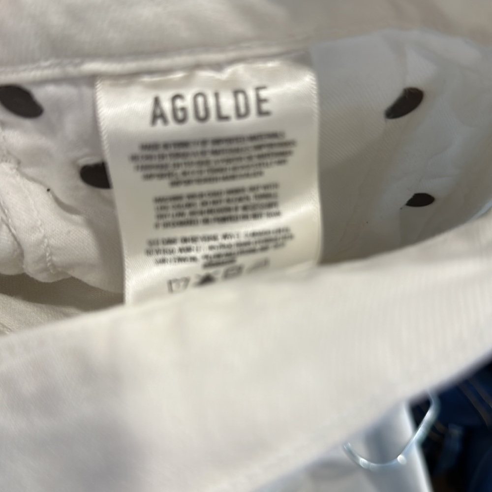 Agolde Riley High Rise Straight Crop Size 27 - Picture 4 of 5